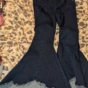 Judy Blue size 15 extreme flare stretch jeans